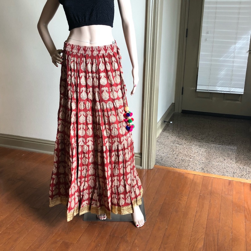 Bohemian Long Skirt ❤️ - Picture 4 of 8